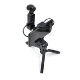 Suporte dobrável com alça de tripé e adaptador de montagem de 1/4 para acessórios de câmera DJI OSMO Pocket Handheld Gimbal