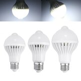 Lampe LED E27 5W 7W 9W avec Capteur de Mouvement Infrarouge PIR pour l'Éclairage Domestique A85-265V