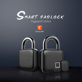 L3 Smart Keyless TUYA APP Fingerabdruck-Schloss, wiederaufladbares USB, diebstahlsicher, wasserdichtes IP65-Tür- und Kofferraum-Schloss