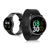 [Gratisgeschenk] UMIDIGI Uwatch2 Voll-Touchscreen Gesamter Stahlkörper 24h Herzfrequenz Sportmodus Nachricht Smart Watch