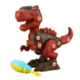 Realistisches Dinosauriermodell Dino-Spielzeug elektrische Bohrmaschine Spielzeugfiguren Spielset Kinder Geburtstag Weihnachtsgeschenke
