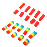 10 Pezzi URUAV Tappo di commutazione in gomma silicone antiscivolo multicolore per radiocomando FrSky FUTABAS Radiolink WFLY