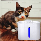 Fuente de agua eléctrica automática para mascotas LED de 3L para perros y gatos con dispensador y filtro