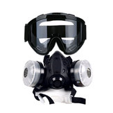 DEWBest 9578 Media Máscara Anti-blanqueamiento con Gafas de Protección HS699
