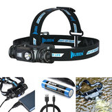 WUBEN H1 P9 1200LM USB ricaricabile LED frontalino per ciclismo, luce frontale per pesca e ricerca, torcia EDC