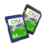 بطاقة ذاكرة OV X-Rate C10 64 جيجابايت لتصوير الكاميرا DSLR دعم تصوير فيديو 1080P 30FPS