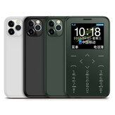 SOYES S7 + 400mAh 1.5 Inch IPS Color Pantalla Antorcha MP3 Anti-perdida Ultra-delgada Mini tarjeta portátil