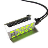 Geekcreit® DIY C51 Mini Criativo Simples Desktop Branco Eletrônico Relógio Kit