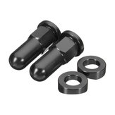 Alloy MX Rim Lock Cover Nut Washer Security Bolt For Yamaha Pit Dirt Bike