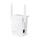 BlitzWolf® BW-NET3 Wireless Repeater Dual Band 1200Mbps Wireless Range Extender Supports 64 Devices Portable WiFi Signal Amplifier