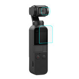 PULUZ PU376 واقي الشاشة عدسة الحماية فيلم زجاج مقوى لكاميرا جيمبال DJI OSMO Pocket