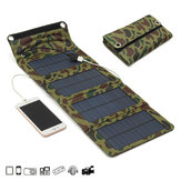 IPRee® 7W 5.5V Portable Folding Solar Panel USB Ladegerät Mobile Stromquelle für Handy GPS Kamera 
