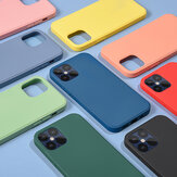 [Несколько цветов] Bakeey для чехла айфон 12 Pro Max Candy Color, ударопрочный мягкий чехол из ТПУ, задняя крышка