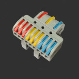 Универсальный кабельный разветвитель LT-933D для быстрого подключения монтажного провода с общим блоком электродов и шиной для светодиодного освещения
