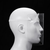 Spritzschutz-Schild gegen Schaum, beschlagfreie transparente Gesichtsmaske