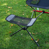 Chaise de camping CLS avec repose-pieds rétractable, portable, pliable, connectable au sac à dos, pour se reposer en plein air, pêcher, etc.