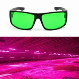 نظارات الحماية للعين للنباتات المضيئة المانعة للانعكاس والمضادة للأشعة فوق البنفسجية بعدسات خضراء للدفيئة