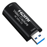 MnnWuu 4K 30Hz Видеокарта захвата HDMI в USB3.0 Видеозахватчик Рекордер Карта Адаптер для ПК камеры Запись игр Прямая трансляция