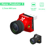 كاميرا Foxeer Nano Predator 5 Racing FPV بقياس 14 × 14 مم ، 1000tvl ، عدسة M8 بقطر 1.7 مم ، تأخير 4 مللي ثانية ، موازنة ديناميكية فائقة