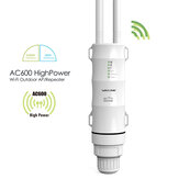 Wavlink AC600 Wireless Водонепроницаемы 3-1 Repeater High Power На открытом воздухе WIFI Router / Access Point / CPE / WISP Беспроводной Wi-Fi Repeater Dual Dand 2,4 / 5Ghz 12dBi Антенна POE