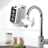 3000W Ücretsiz Kurulum Elektrikli Su Isıtıcılar Mutfak Soğuk/Sıcak Su Musluğu LED Su Isıtıcı Dönebilen Temp Ekranı ile
