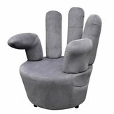Hand-shaped Velvet Chair Stylish Stucture Fun Style with Functionality Living Room Chair, Easy Assembly, Easy to Clean