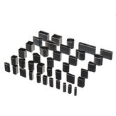 39 Forme Trou Perforateur Perforation Perforatrice en cuir Outil de bricolage Support de téléphone Ensemble de fentes en métal