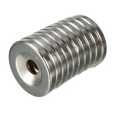 10 τμχ N35 20x3mm Countersunk Ring Magnets with 5mm Hole Ισχυρός μαγνήτης δίσκου νεοδυμίου