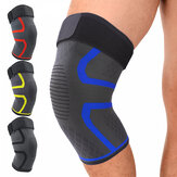 KALOAD Nylonowe sportowe ochraniacze na kolana z podparciem oddychającego dla siłowni i ćwiczeń fizycznych.