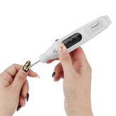 Elettrica Lime per Unghie con Caricabatterie USB per Levigare e Lucidare Unghie Arte Manicure