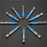 Set van 10 stuks 50mm PH2 schroevendraaierbits, antislip elektrische magnetische schroevendraaier