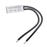 KSD9700 250V 5A 45℃ Plastic Thermostatische Temperatuursensor Schakelaar NC