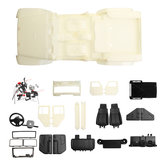 Carro de Plástico duro Shell DIY Kit Para 1/10 RC Rock Crawler Axial SCX10 Distância entre eixos 313mm RC Car Parts