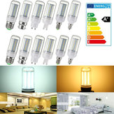 Диммируемая лампа LED-кукуруза на 5 Вт SMD4014 AC110V с 64 светодиодами, цоколь E27 E14 E12 B22 GU10 G9