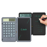 NEWYES 2 Pack Calculadora de mesa com tela portátil de escrita LCD Calculadora de escrita repetida com 12 dígitos Tela primária Escola primária Materiais de escritório de negócios