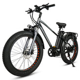 [EU Direct] CMACEWHEEL KS26 48V 21Ah 500W Bicicleta elétrica de 26 polegadas 3 modos 80-130 km de autonomia Freio a disco E Bicicleta