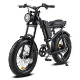 [EU Direct] Sepeda Listrik IM-J1 Baterai 48V 15AH Motor 500W Ban Gemuk 20*4.0inch Jarak Tempuh 80-120KM Muatan 150KG Sepeda Listrik