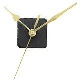 Reloj de Pared de Cuarzo de Agujas de Oro de Longitud de Eje de 20mm Piezas de Reparación de Mecanismo de Movimiento Silencioso