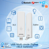 Moes Tuya Smart USB Multi-mode Gateway Bluetooth+ZigBee Wireless Hub Kontrola Smart Home Control Kompatybilny z Alexa GoogleHome