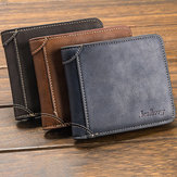 Baellerry Men Multi-Card Short Wallet Geldbörse aus mattem Leder