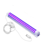 Lâmpada USB LED UV-C Preta Luz Negra Halloween Cura Ultravioleta Remoção de Manchas