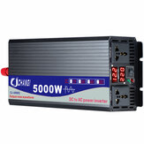 Αντιστροφέας ισχύος ηλιακής καθαρής ημιτόνου 50HZ με διπλή ψηφιακή οθόνη 3000W/4000W/5000W DC 12V/24V σε AC 220V