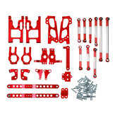 Feiyue FY03 06 WLtoys 12427 12428 Kit completo de actualización de accesorios para el coche de Rc 1/12 en el desierto Vendedor Rojo