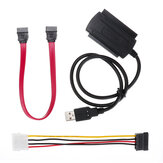 SATA / PATA / IDE zu USB 2.0 Adapter Konverter Kabel für Festplatte 2,5 