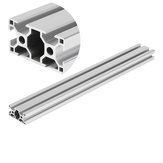 Machifit 500mm Length 3060 T-Slot Aluminum Profiles Extrusion Frame For CNC