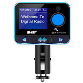 DAB008 5V 2A autós MP3 bluetooth vevő RDS funkcióval és LCD kijelzővel