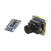Adaptateur de contrôle RunCam + Eachine SpeedyBee 600TVL 2.3mm FOV 145 degrés Mini caméra FPV Combo 