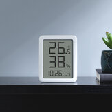 Miaomiaoce E-ink شاشة LCD كبير رقمي عرض ميزان حرارة مقياس رطوبة ساعةحائط درجة حرارة رطوبة المستشعر
