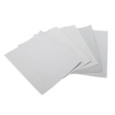 10pcs 120-1000 Grit Papel de lixa seco 120/240/360/600/1000# Folhas de papel para polimento e lixamento