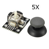 5Pcs PS2 Game Joystick Switch Sensor Module Geekcreit for Arduino - products that work with official Arduino boards